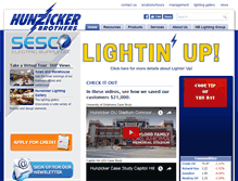 Tablet Screenshot of hunzicker.com